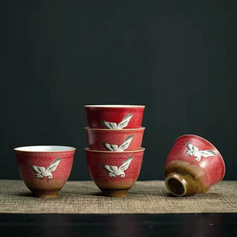 1 Pc Chinese Red Ce… - image