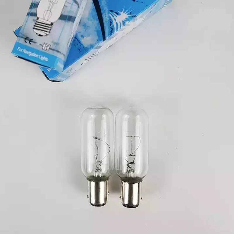 HoneyFly 5pcs P28S E27 B22 BA15D BAY15D Marine Lampada Della Lampadina 12V 24V 220V 65W 25W 40W T38 di Navigazione di Illuminazione