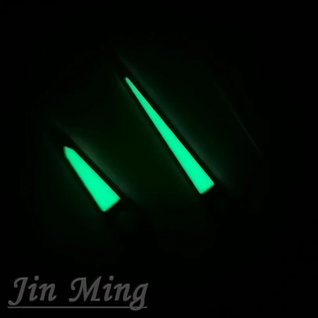 ساعة يد عالية الجودة 12.5*12*8 مللي متر الأخضر مضيئة الفضة بندقية ارتفع الذهب ل NH35/NH36 /4R/ 7S حركة الساعات اكسسوارات