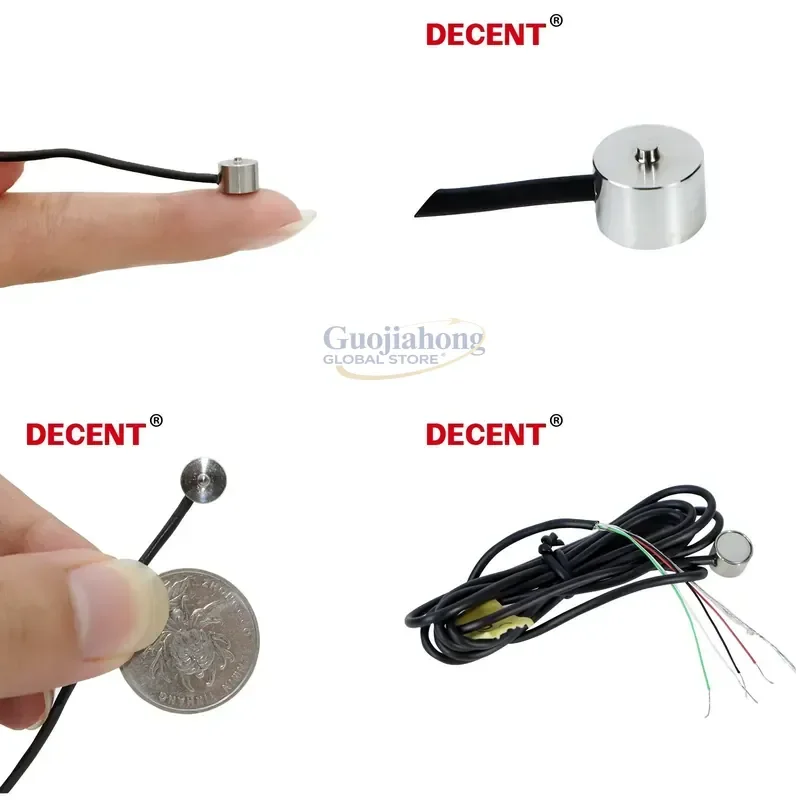 2026 HOT Micro Load Cell Compression Force Sensor Weighing Transducer Stress Measuring Test 3KG 10KG 50KG 100KG 200KG Small