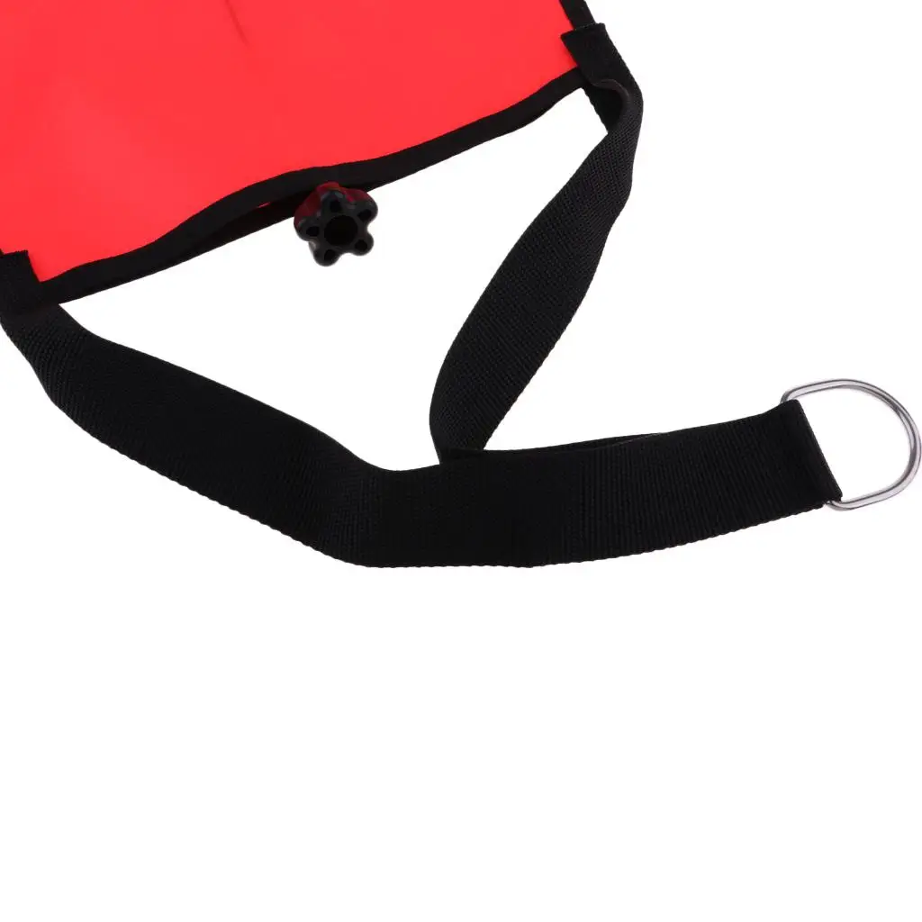 Underwater 50 Pound Lift Bag Heavy Duty Salvage Recovery Equipment with Pull Valve for Diving