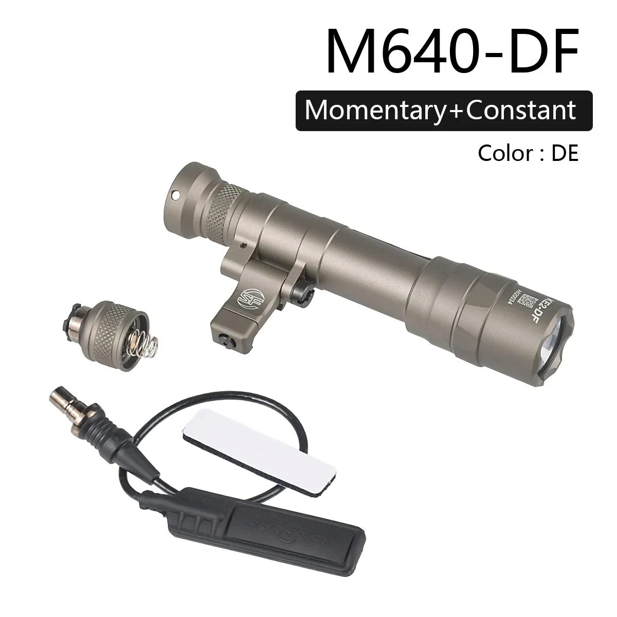 Tactical Surefire M600 M340 DF M640 SF Flashlight M340V Scout Light 20mm Picatinny Rail Mount Airsoft Hunting Light Lamp image 3