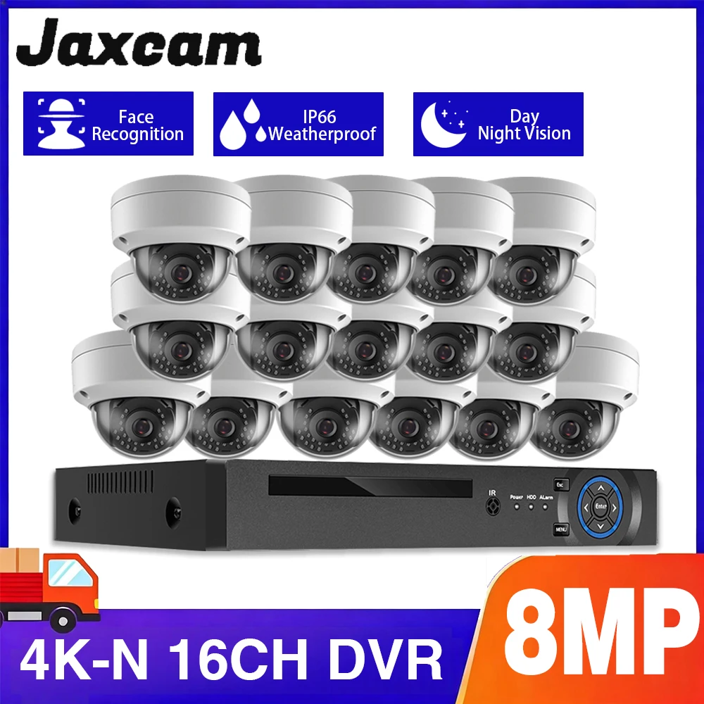 4K 16CH Cctv Dome C…