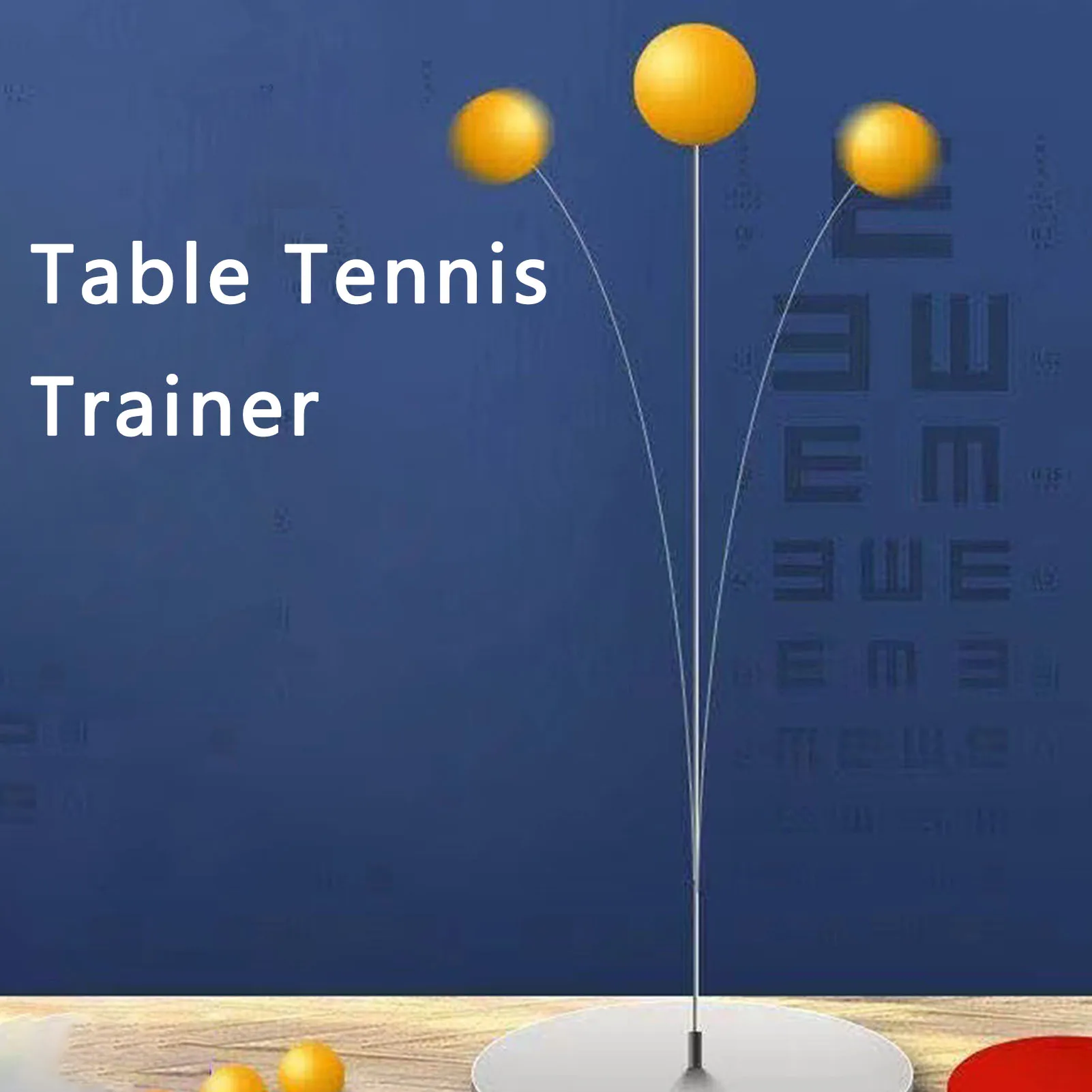 Table Tennis Soft Shaft Equipment Set with Bulk Practice - Balls Paddles Set for Parent-child Interaction