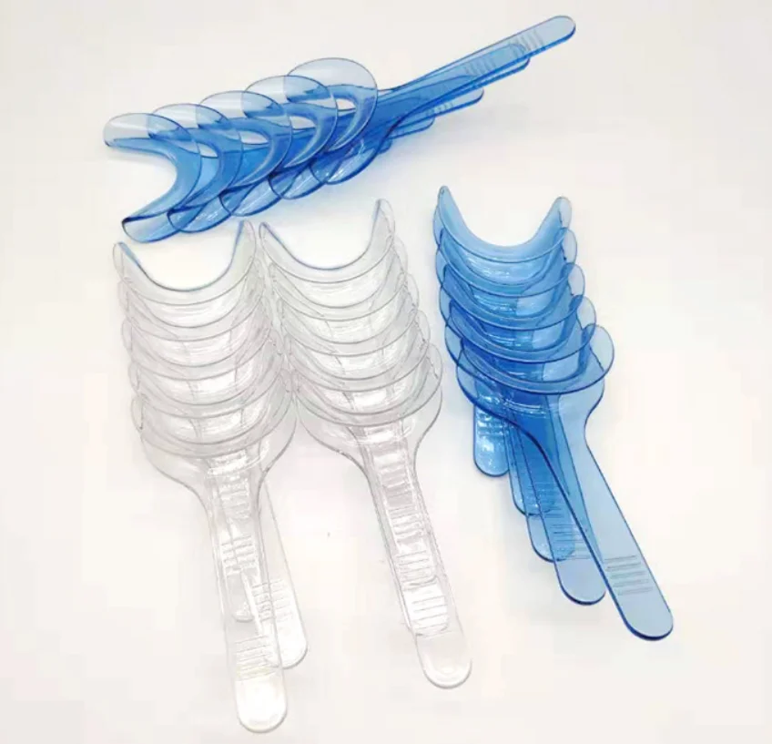 2/4PCS divaricatore per la pressione delle labbra dentali a forma di T apri bocca per denti ortodontici intraorali per la fotografia dentista autoclavabile