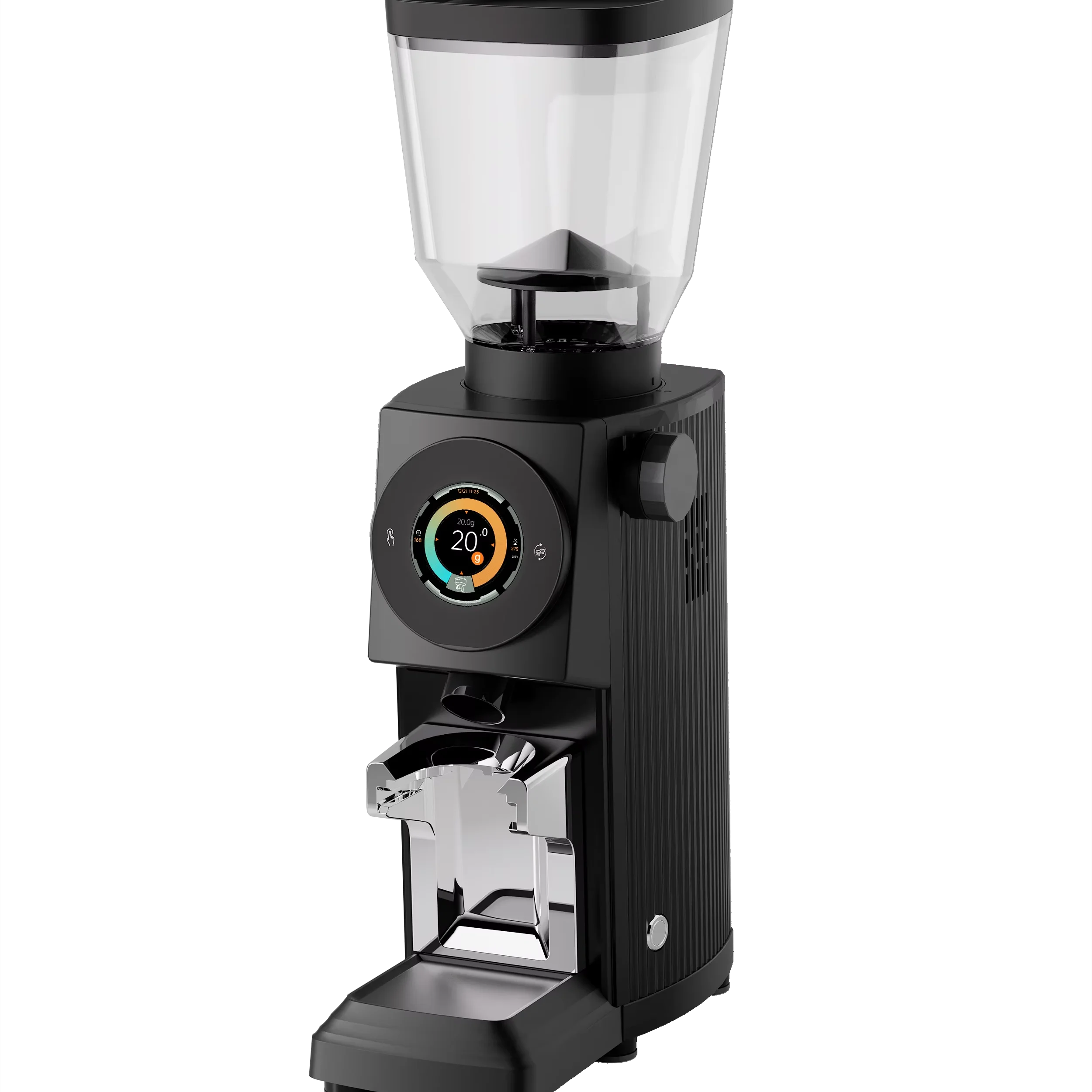 Grinding By Weight Commercial Electric Coffee Grinder Burrs 83MM Multifunction Stainless Steel Aluminum Grinder