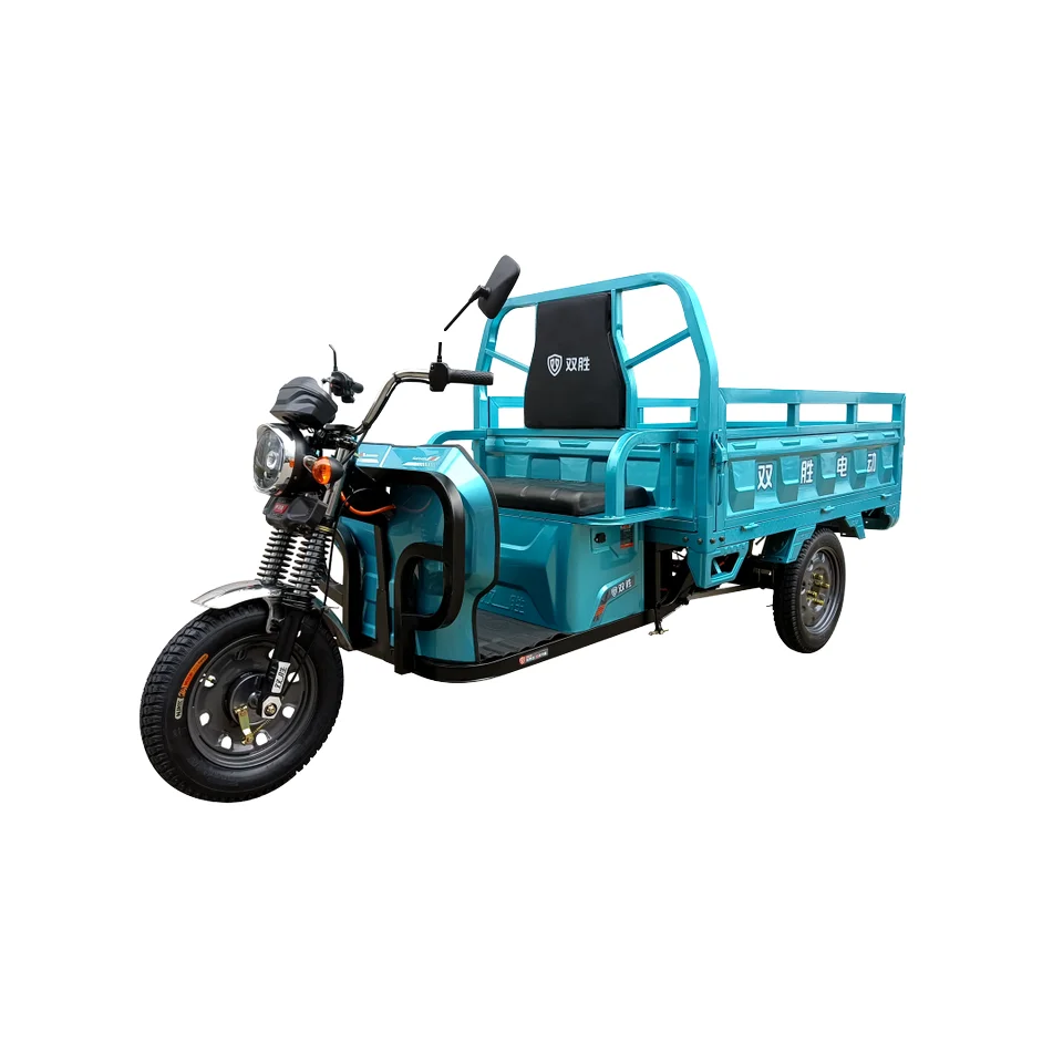 

ISO Certified 72v 1000w 3-Wheel Heavy Duty Electric Cargo Tricycle Closed Pedicab Adults Direct Factory Supply