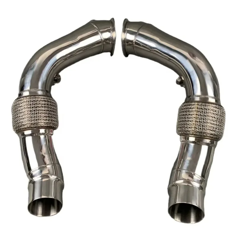

High Quality Auto Engine Parts Exhaust Downpipe For BMW N55 E70 X5 X6 F10 535I F12 640I