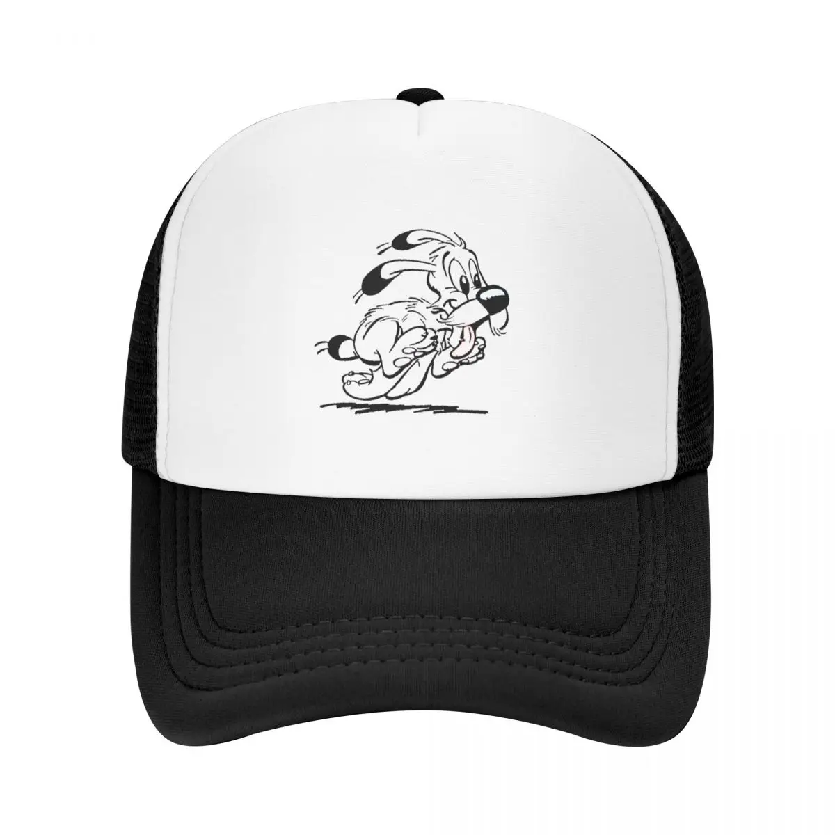 Asterix And Obelix Dogmatix Ideafix Obelix Dog Cap Casual Mesh Baseball Caps Adjustable Hat Hip Hop Summer Unisex Baseball Hats