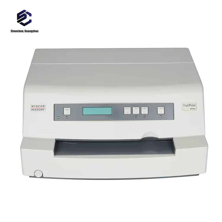 Good quality Used Wincor Nixdorf 4915XE Passbook Printer Machines dot matrix printer