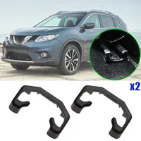 2Pcs﻿ For Nissan X-Trail III t32 2014 2015 2016 2017 2018 2019 2020 2021 Rogue Black Seat Slide Sliding Rail Blanking Cap Cover