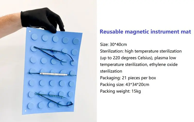 Magnetics  Instrument Mat Medical Magnetic Rubber Mat