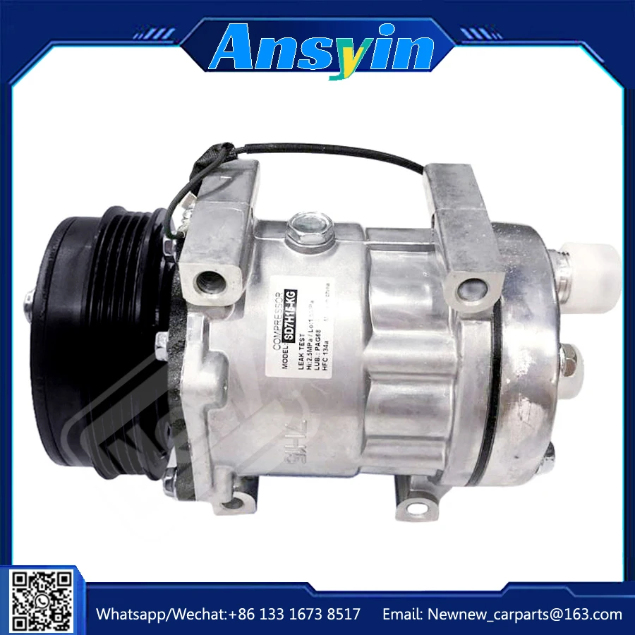 Nuevo Compresor de Aire Acondicionado SD7H5 JPB101200 TSP0155160 8FK351132231 SD 8076 para Land Rover Defender Cabrio, Pick-up y Station Wagon