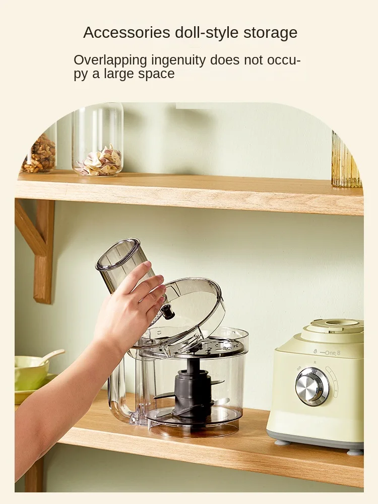 220V Electric Meat Grinder Automatic Vegetable Slicer Food Shredding Machine Multi Food Processor Home Appliance