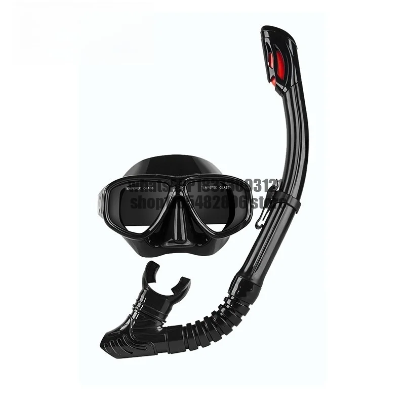 Snorkeling Equipment Snorkel Full Dry Free Diving Adjustable Mask Set