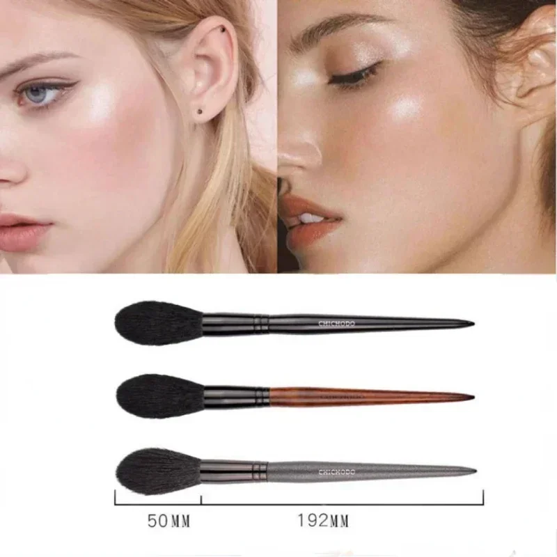 

Long Handle Professional Makeup Brushes Powder Brush Face Makeup Highlighter Blush Blending Brush Concealer Beauty Tools