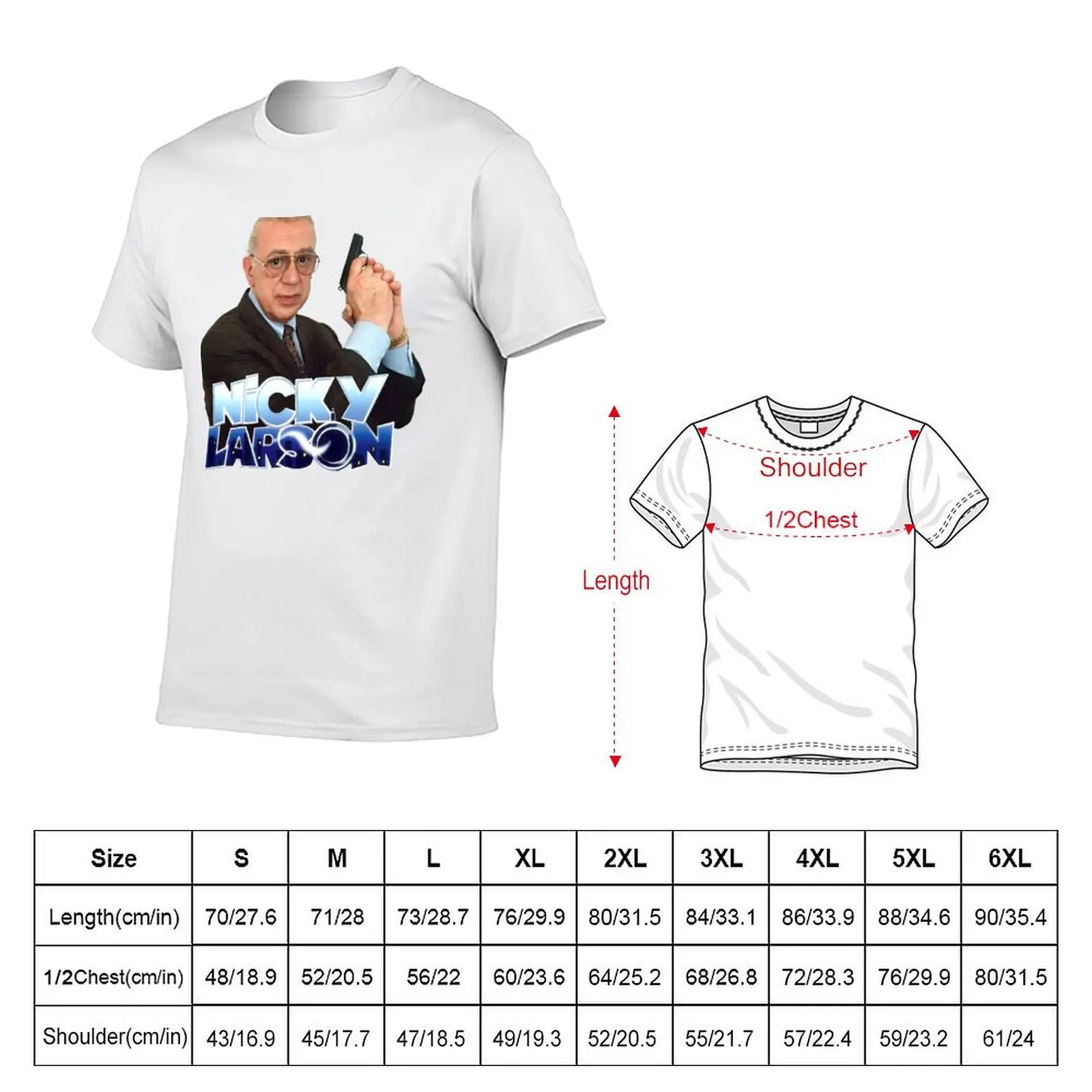 Derrick larson T-Shirt graphic t shirts for man anime t shirts oversize T-Shirt