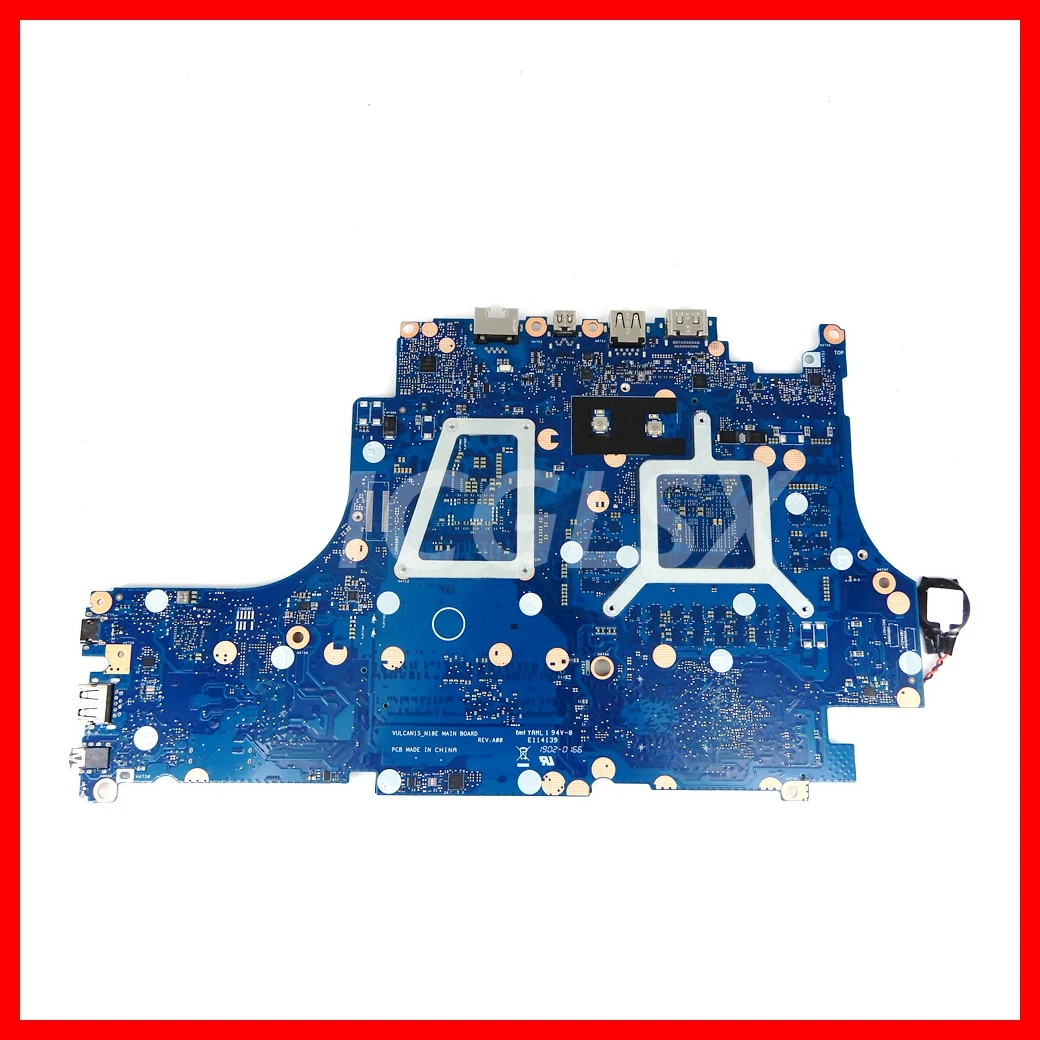 Fotografia 3: Placa-Mãe VULCAN15_N18E para Notebook DELL G5 5590 G7 7590 G7 7790 com CPU I5 I7 de 8ª Geração RTX2060 RTX2070 100% Testada e Aprovada