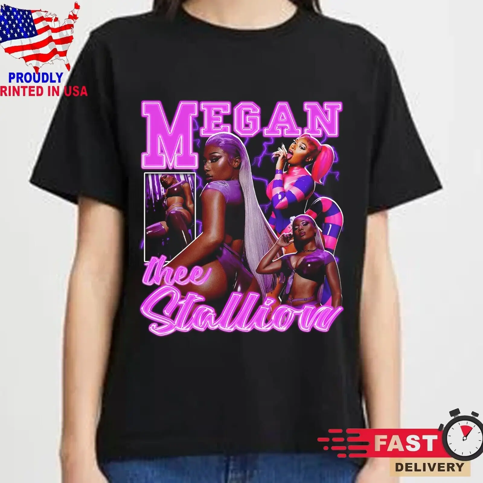 

Hot Megan Thee Stallion Cotton Men S-5XL Tee 1HN415