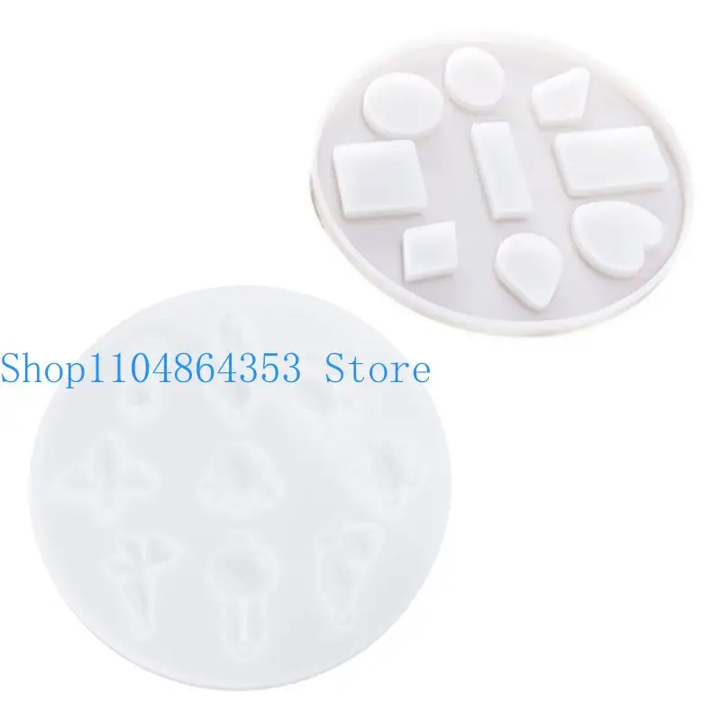 652F DIY Ohrringe Silikon Form Epoxidharz Ohr Tropfen Formen Handgemachte Schmuck Handwerk – Detail 2