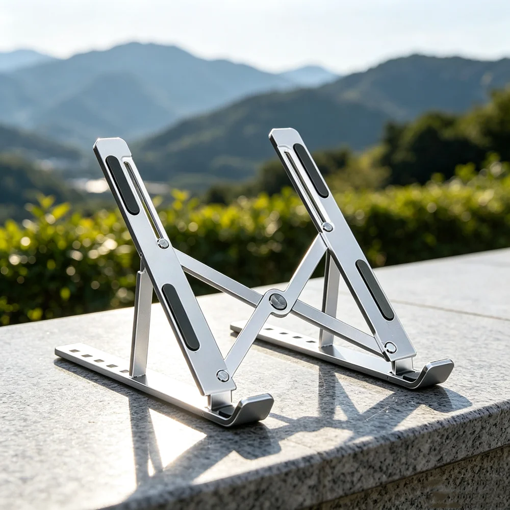 Cooling Stand Tablet - Adjustable Laptop Stand Portable Foldable Notebook
