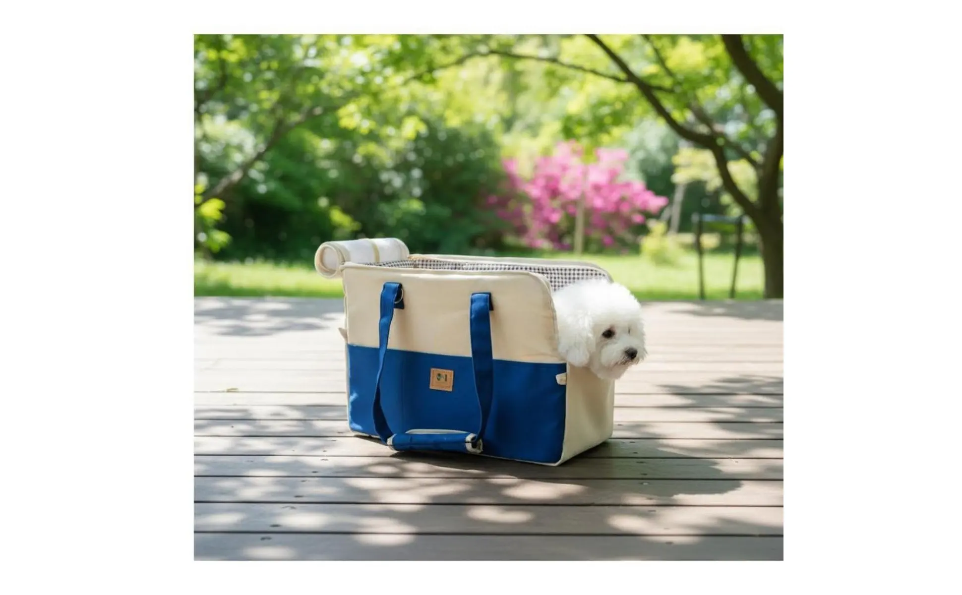 Pet Shoulder Carrier Car Seat Friendly Portable Dog Carrier Feline Travel Tote Lightweight Small Dog Tote Bag Adjustable Strap