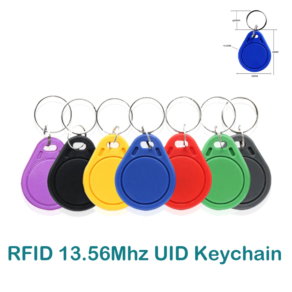 UID Rewritable Smart Chip Card RFID Changeable Tag 13.56Mhz Copy Badge 1K S50 Clone Token ISO14443 NFC Proximity Key