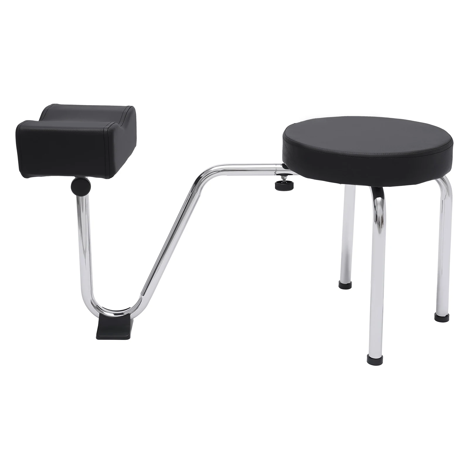 Tattoo Salon Beauty Pedicure Manicure Chair Nail Stool Freestanding Footrest Seat Work Bench Stool, Adjustable Footrest