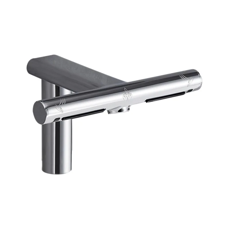 

Faucet hand dryer, all-copper automatic induction water outlet, air outlet, sanitary bathroom, integrated