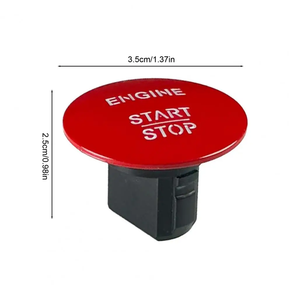 Engraved Start Button Engine Start Stop Button Switch for Mercedes Car Push Button Starter Replacement for Vehicles for Mercedes