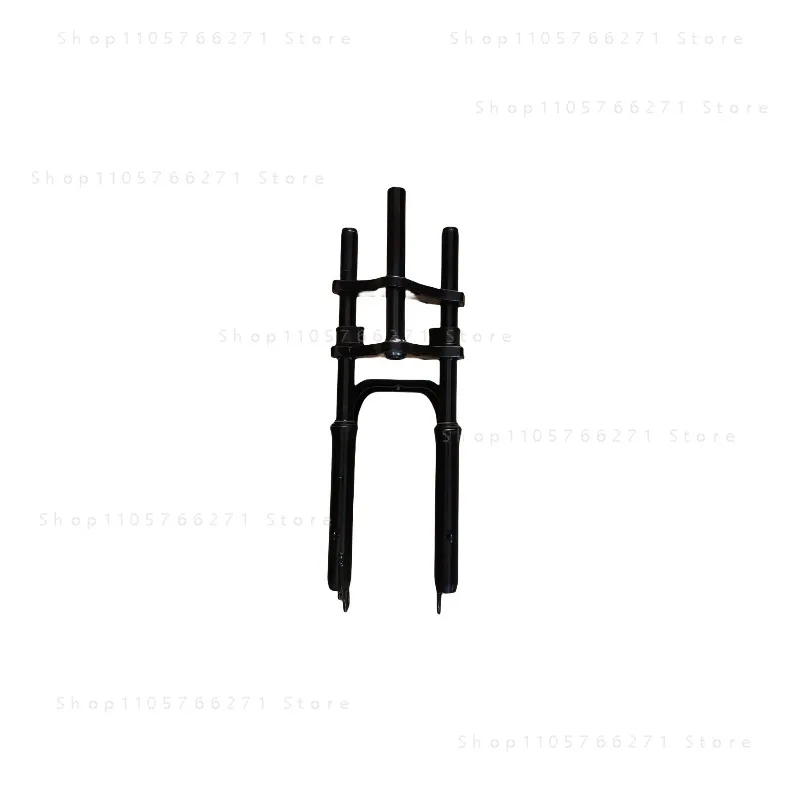 1pc Inverted Fat Fork 20 Inch 26 Inch Spring Oil Air 135mm Quick Release Suspension for Ebike Scooter Snow Bike Electric