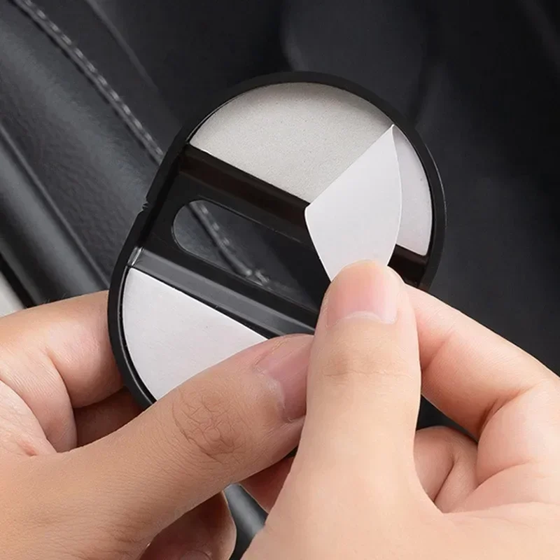 Universal Car Door Closing Shockproof Plastic Cushion Mute Shock Absorber Protective Covers Car Door Latch Accessories 4pcs