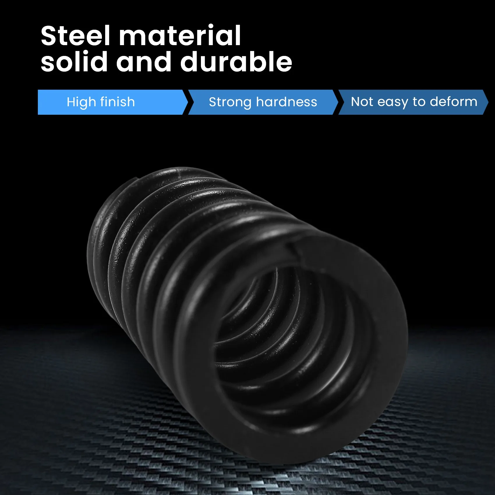 HLES 4Pcs 마운틴 스케이트 보드 트럭 용 교체 스티퍼 스프링 오프로드 스케이트 보드 트럭 용 하드 스프링