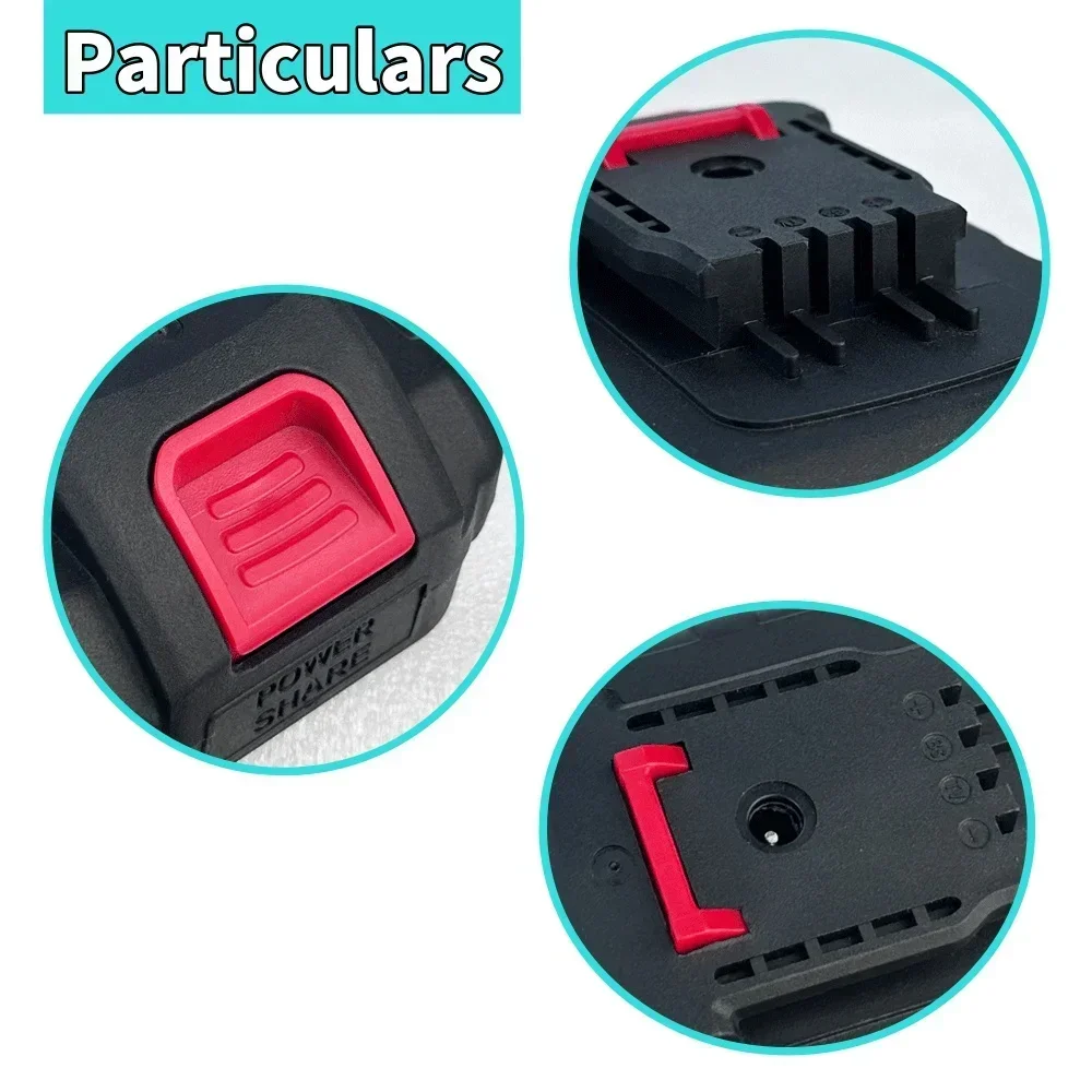 For WORX 21V Power Tool Battery 3000/6000/9000mAh Rechargeable Li-ion Cells Replacement of WA3551 WA3553 WA3641 WG629E WG546E WU