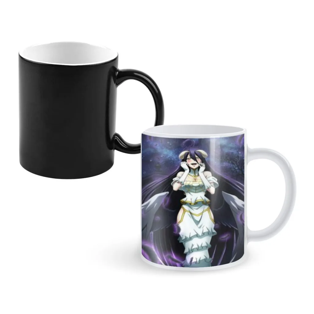 

Albedo Overlord Vintage Newest Design Coffee Mugs Heat Color Changing Milk Tea Cup Colorcup For Birthday Gifts