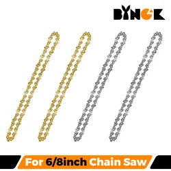 6/8 Inch Mini Steel Chainsaw Chain For Mini Pruning Saw Electric Saw High Quality And Durable Garden ChainSaw Accessories