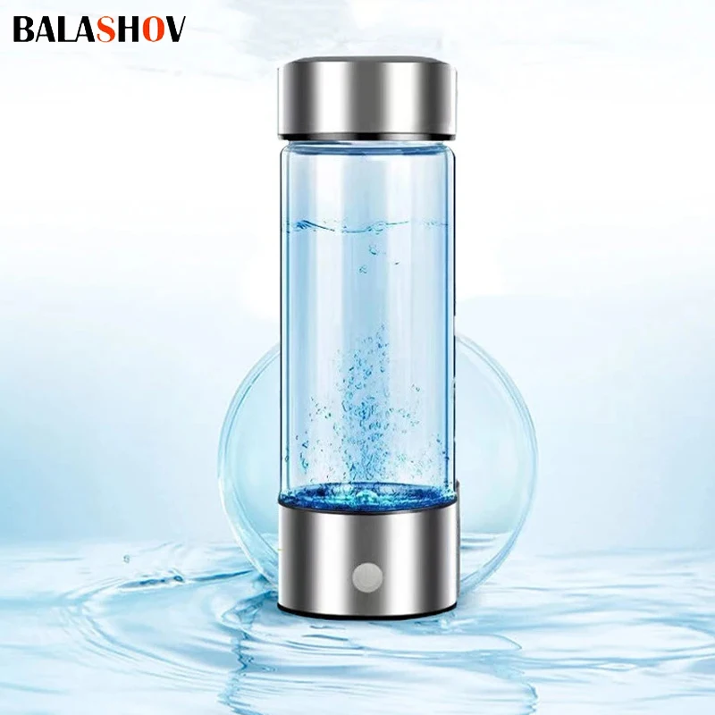 Portable Hydrogen Water Generator Alkaline Maker Water Ionizer Bottle Super Antioxidan Hydrogen-Rich Healthcare Water Cup