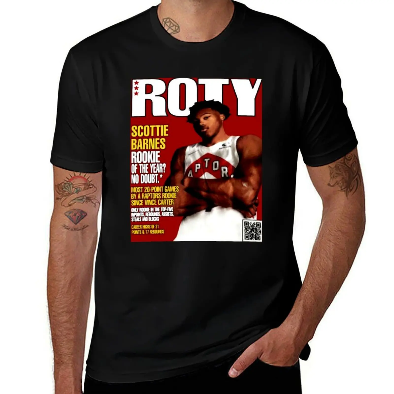 Scottie Barnes Dunk T-Shirt cotton t shirt man T-Shirt
