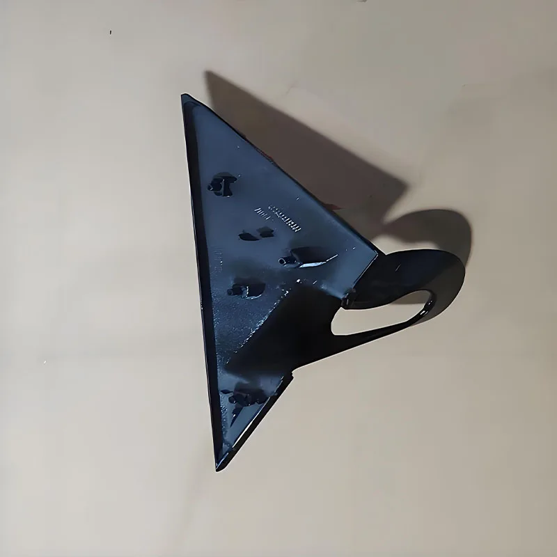 Suitable for BMW 4 Series G26 Model. Black Triangular Decorative Cover for Rearview Mirror Bracket.