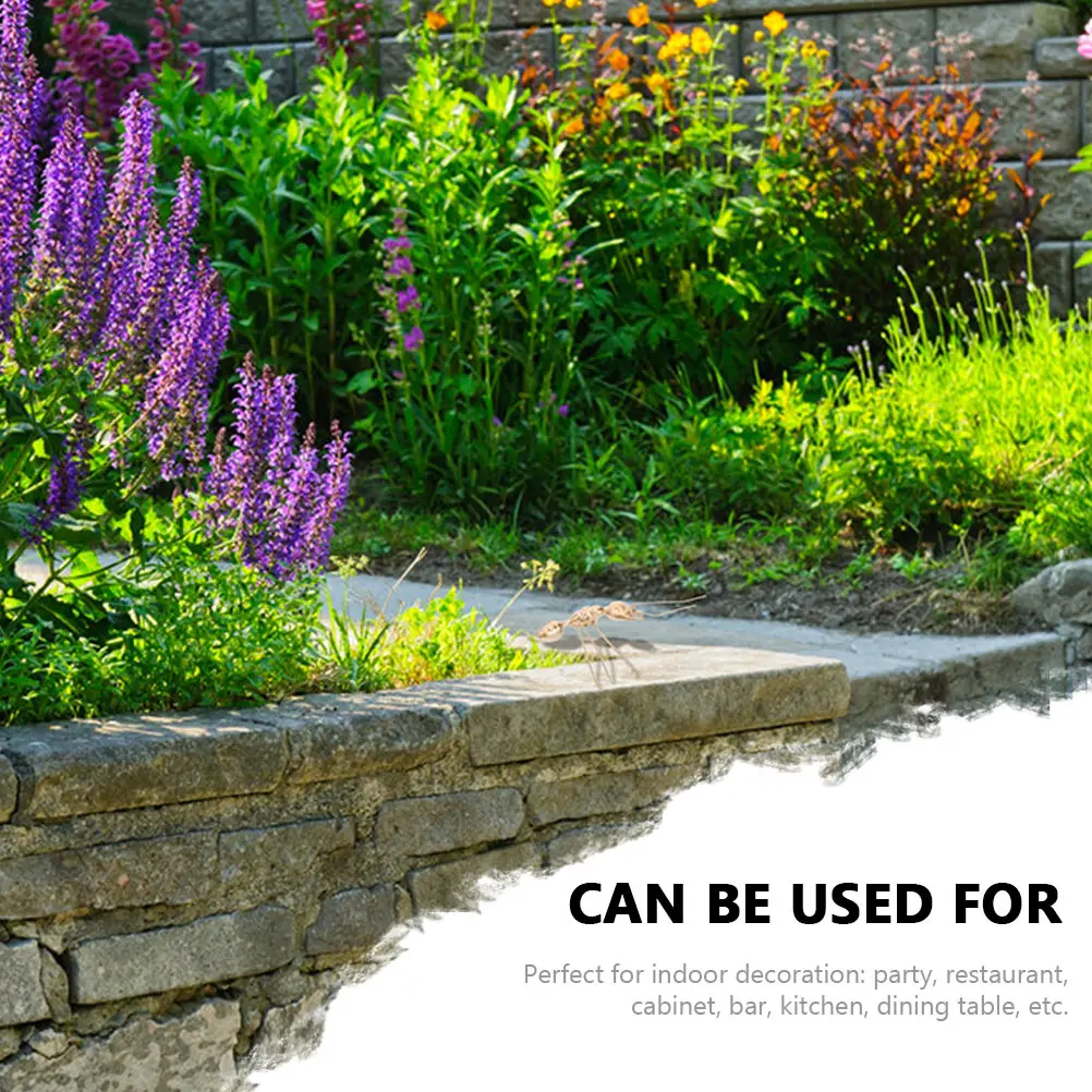 

Gardening Decoration Ornaments Zinc Alloy Ant Shape Design Creative Metal Ants Toy Rust Proof Indoor Decor Miniature