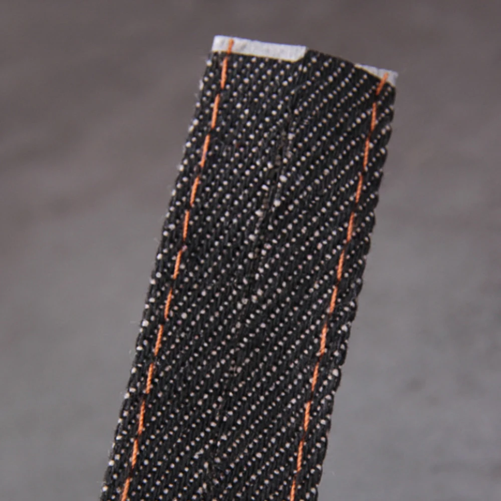 5 Meter Denim-Gurtband, flaches Cowboy-Stoffseil für DIY-Bastelarbeiten, Halsketten, Haaraccessoires, Heimdekoration. – Detail 5