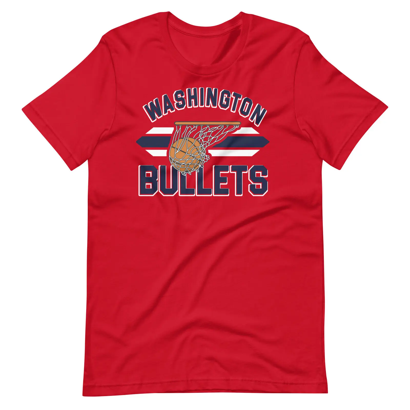 

Washington Bullets Vintage Retro Graphic Tee Shirt Unisex t-shirt