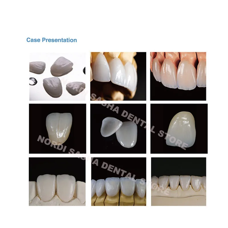 5 Stks/doos Tandglas Keramisch Blok C14 Keramisch Lithium Disslicate Blok Cerec Cad Cam Ht Lt Blokken