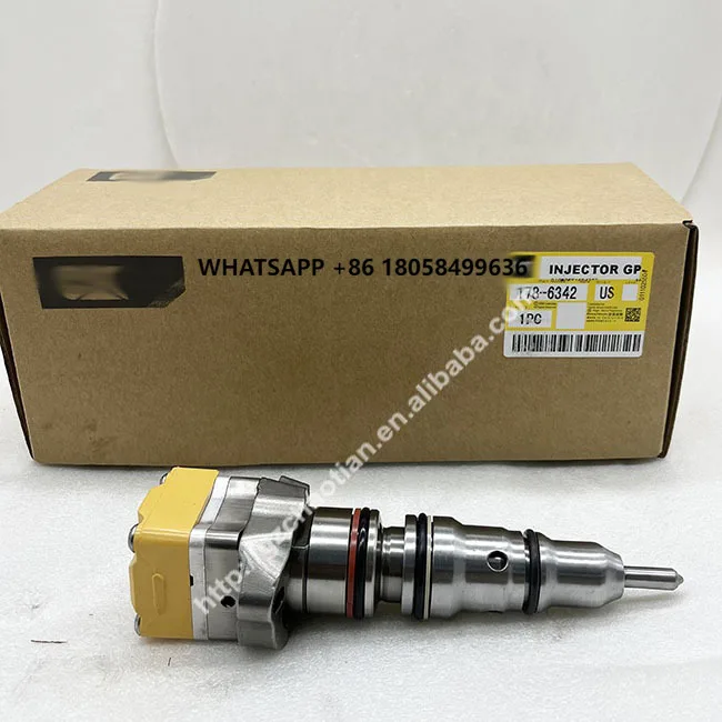 

178-6342 3126B Engine Fuel Injector Construction Machinery Parts D5N D6N Tractor Fuel Injector 1786342 10R1257