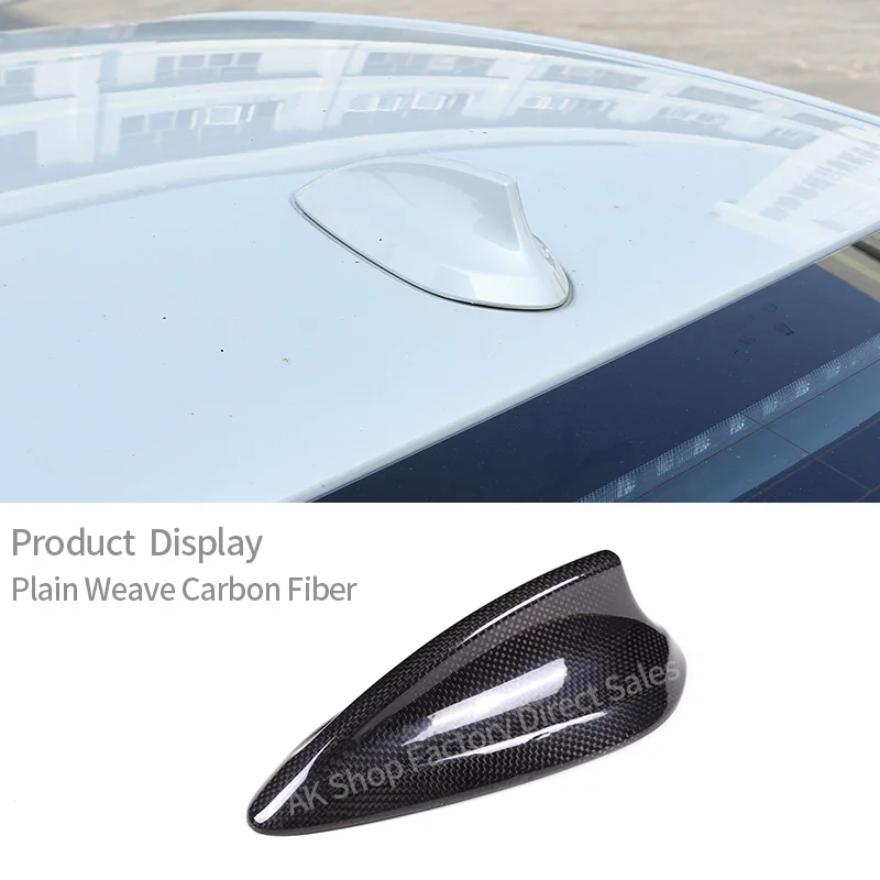 

Real Carbon Fiber Roof Shark Fin Antenna Cover Car External Accessories For F22 F23 F30 G20 F34 F32 F33 F36 F80 F82 F87G30 G38