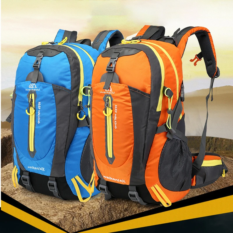 Imagem -02 - Mochila Impermeável de Viagem Trekking Mochila de Montanhismo ao ar Livre Bolsa Esportiva para Homens e Mulheres Caminhada Natural Bolsa de Ciclismo 40l