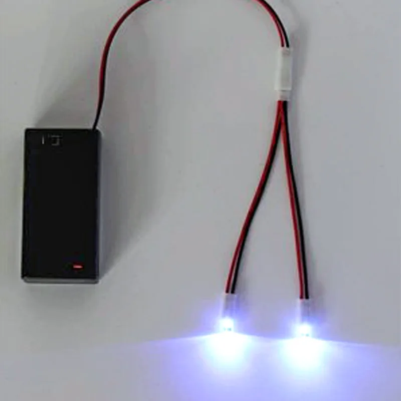 3V Miniatur Led Perlen Kleines Nachtlicht/Birne DIY Modellbau Materialien Spielzeug Puppenhaus Beleuchtung Szene Layout Diorama 1SET