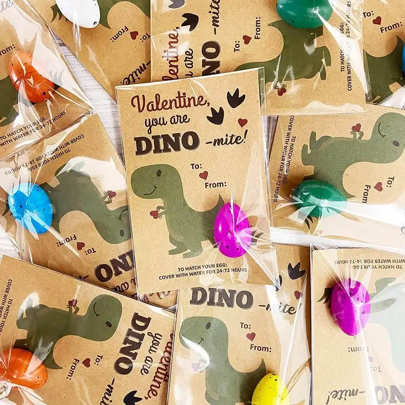 24 Pack Gift Magic Hatching Growing Dinosaur Egg Treat Kids Birthday Party Favor Baby Shower Guest Gift Educational Toys