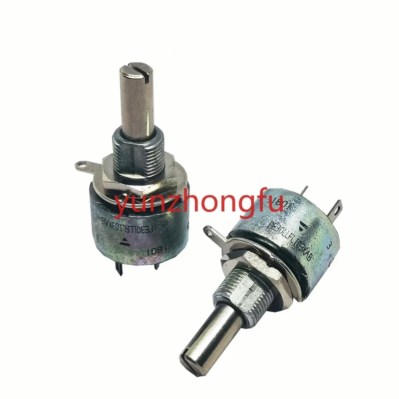 1 PCS PE30 Fully Sealed Potentiometer Professional Grade High Power Rating 3 W 10% Precision Handle Length 25mm