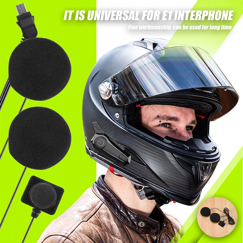 Motorcycle Helmet Bluetooth Headset Microphone Speaker Headset Accessories